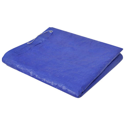 Uima-altaan suojat 2 kpl PE suorakaide 90 g/sqm 540x270 cm