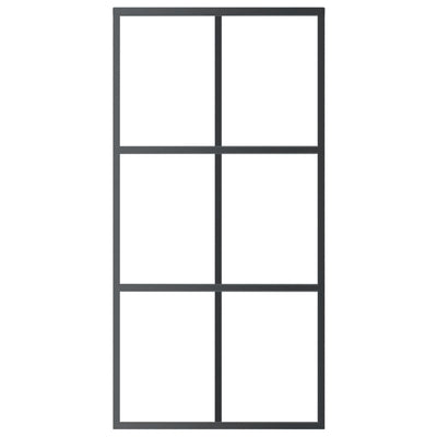 Liukuovi asennustarvikkeilla Grigorina 102x205cm (esg lasi ja alumiini)