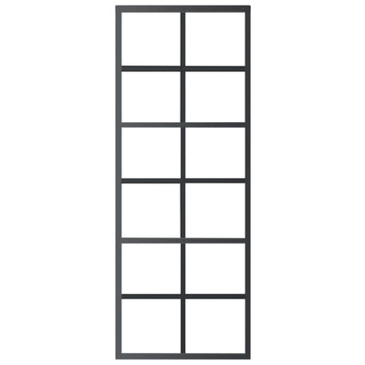 Liukuovi asennustarvikkeilla Grigorina 76x205cm (esg lasi ja alumiini)