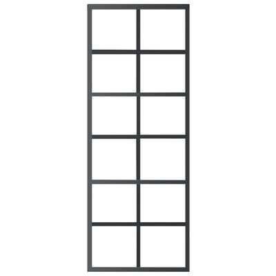 Liukuovi asennustarvikkeilla Grigorina 76x205cm (esg lasi ja alumiini)