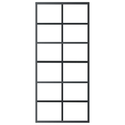 Liukuovi asennustarvikkeilla Grigorina 90x205cm (esg lasi ja alumiini)