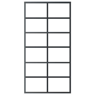 Liukuovi asennustarvikkeilla Grigorina 102x205cm (esg lasi ja alumiini)