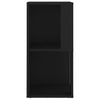 Musta kulmakaappi Kaleena 33x33x67cm (puinen)