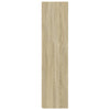 Sonoma-tammi kulmakaappi Kaleena 33x33x132cm (lastulevy)