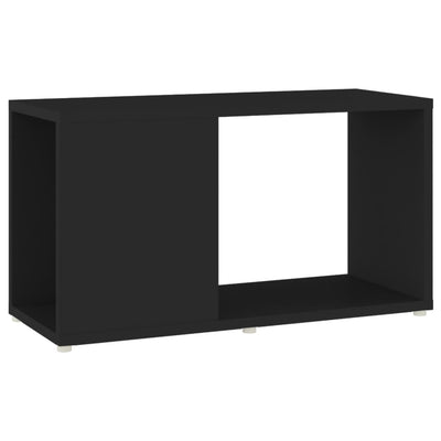 TV-taso musta 60x24x32 cm lastulevy