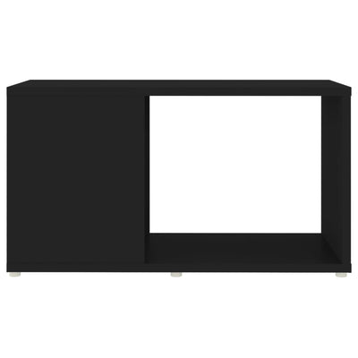 TV-taso musta 60x24x32 cm lastulevy