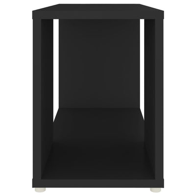 TV-taso musta 60x24x32 cm lastulevy