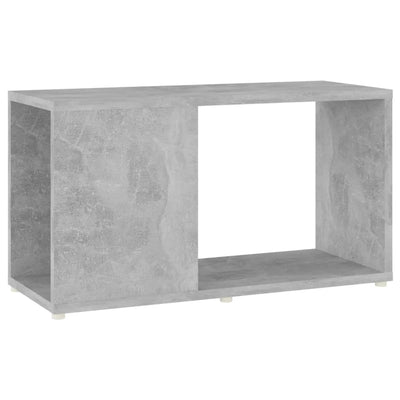 TV-taso betoninharmaa 60x24x32 cm tekninen puu