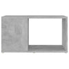 TV-taso betoninharmaa 60x24x32 cm tekninen puu
