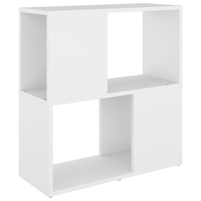Kirjahylly valkoinen 60x24x63 cm tekninen puu