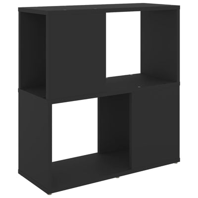 Kirjahylly musta 60x24x63 cm tekninen puu