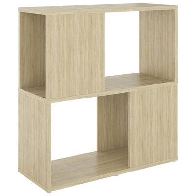 Kirjahylly Sonoma-tammi 60x24x63 cm lastulevy