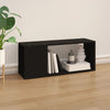 TV-taso musta 80x24x32 cm tekninen puu