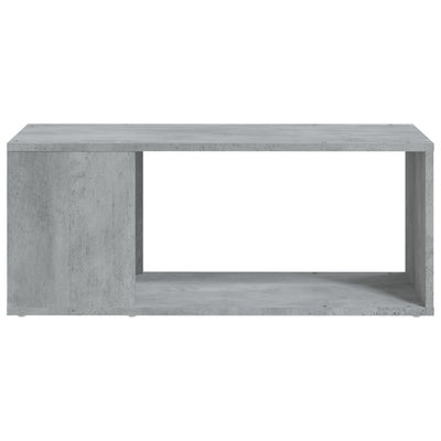 TV-taso betoninharmaa 80x24x32 cm lastulevy