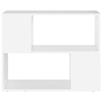 TV-taso valkoinen 80x24x63 cm tekninen puu