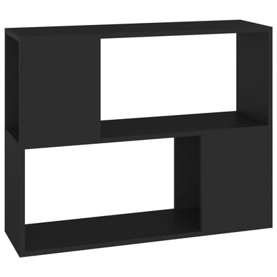 TV-taso musta 80x24x63 cm tekninen puu