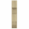 Kirjahylly/tilanjakaja Sonoma-tammi 80x24x124,5 cm lastulevy