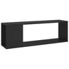 TV-taso musta 100x24x32 cm tekninen puu