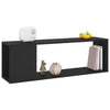 TV-taso musta 100x24x32 cm tekninen puu
