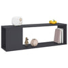 TV-taso harmaa 100x24x32 cm lastulevy