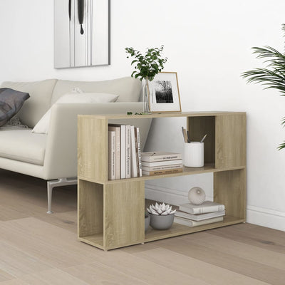Kirjahylly Sonoma-tammi 100x24x63 cm tekninen puu