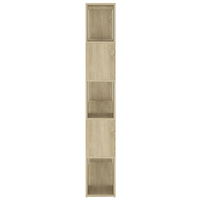 Kirjahylly/tilanjakaja Sonoma-tammi 100x24x155 cm tekninen puu