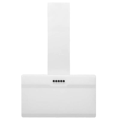 Valkoinen liesituuletin Chiruta 60cm (teräs ja karkaistu lasi)