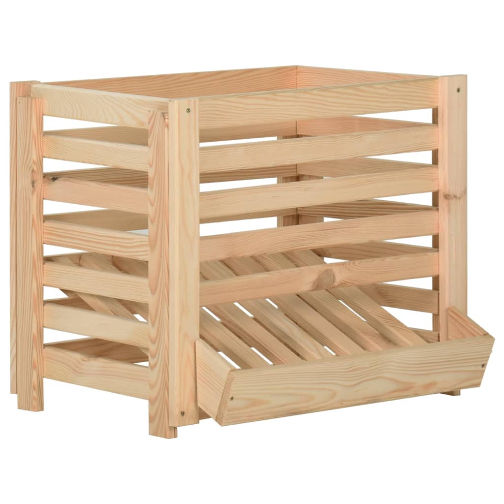 Perunalaatikko Spingos 60x40x50cm (mänty)