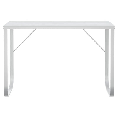 Valkoinen tietokonepöytä Marcy 110x60x73cm (lastulevy)