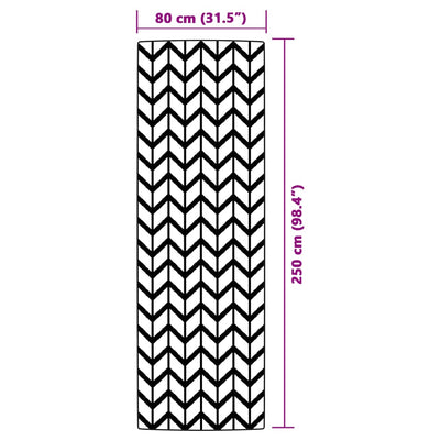 Harmaa ulkomatto Marianovici 80x250cm (pp)