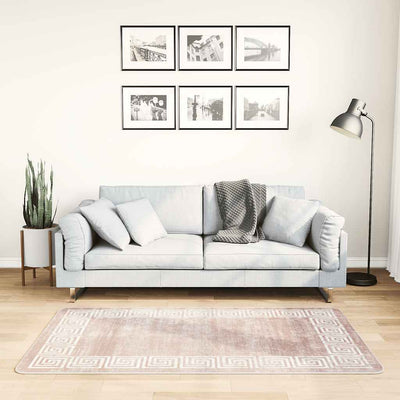 Beige matto pestävä Ifte 80x150cm (liukumaton)
