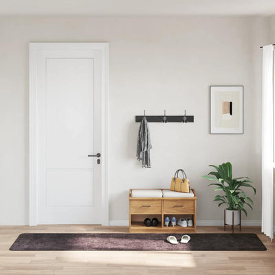 Antrasiitti matto pestävä Ifte 80x300cm (liukumaton)