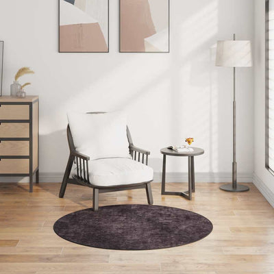 Antrasiitti matto pestävä Ifte φ120cm (liukumaton)