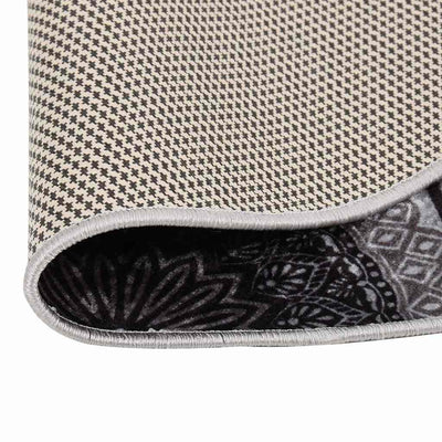 Monivärinen matto pestävä Ifte φ120cm (liukumaton)