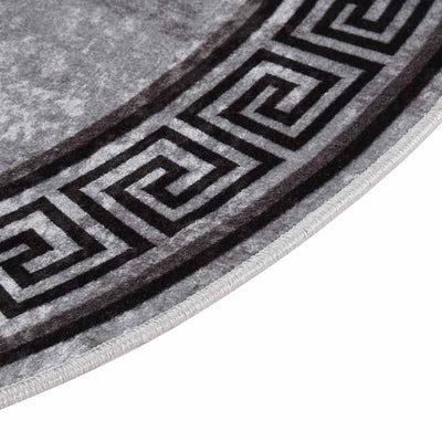 Monivärinen matto pestävä Ifte φ120cm (liukumaton)