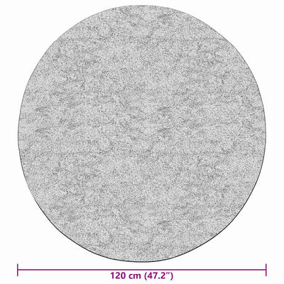 Monivärinen matto pestävä Ifte φ120cm (liukumaton)