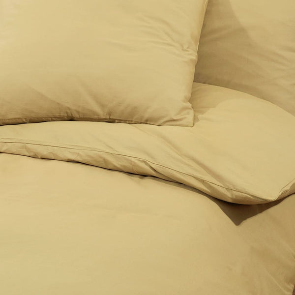 Taupe pussilakanasetti Temhur 135x200cm (puuvilla)