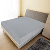 Muotoon ommellut lakanat 2 kpl harmaa 180x200 cm puuvilla