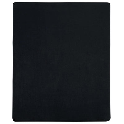 Muotoon ommellut lakanat 2 kpl musta 140x200 cm puuvilla