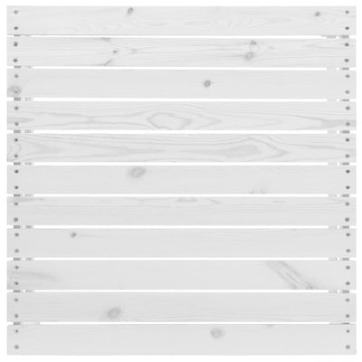 Valkoinen puutarhasohvasarja Melean (4-osainen, mänty)