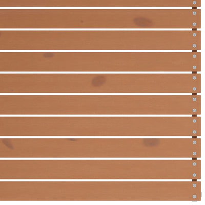 Hunajanruskea puutarhasohvasarja Melean 4-osainen (mänty)