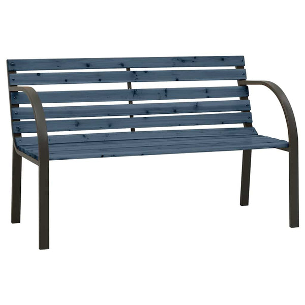 Harmaa lasten puutarhapenkki Olovia 81cm (kiinankuusi)