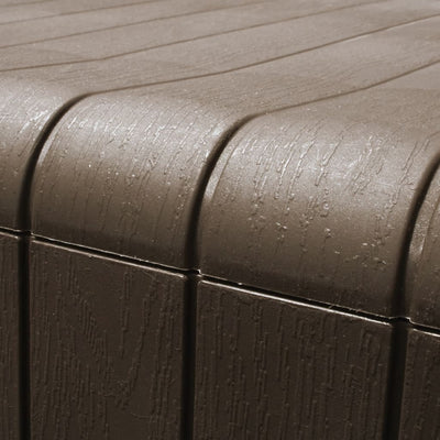 Ruskea tyynylaatikko Carmeneita 117x45,5x57,5cm (270 l)