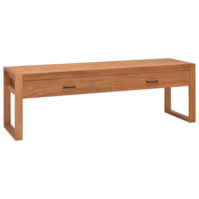TV-taso 120x40x45 cm täysi tiikki