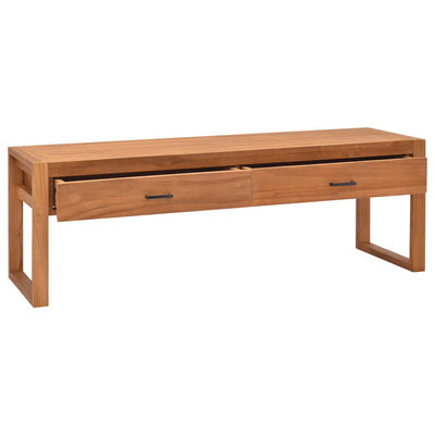 TV-taso 120x40x45 cm täysi tiikki
