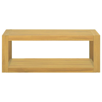 Seinäkiinnitettävä kylpyhuoneen kaappi 90x45x35 cm täysi tiikki