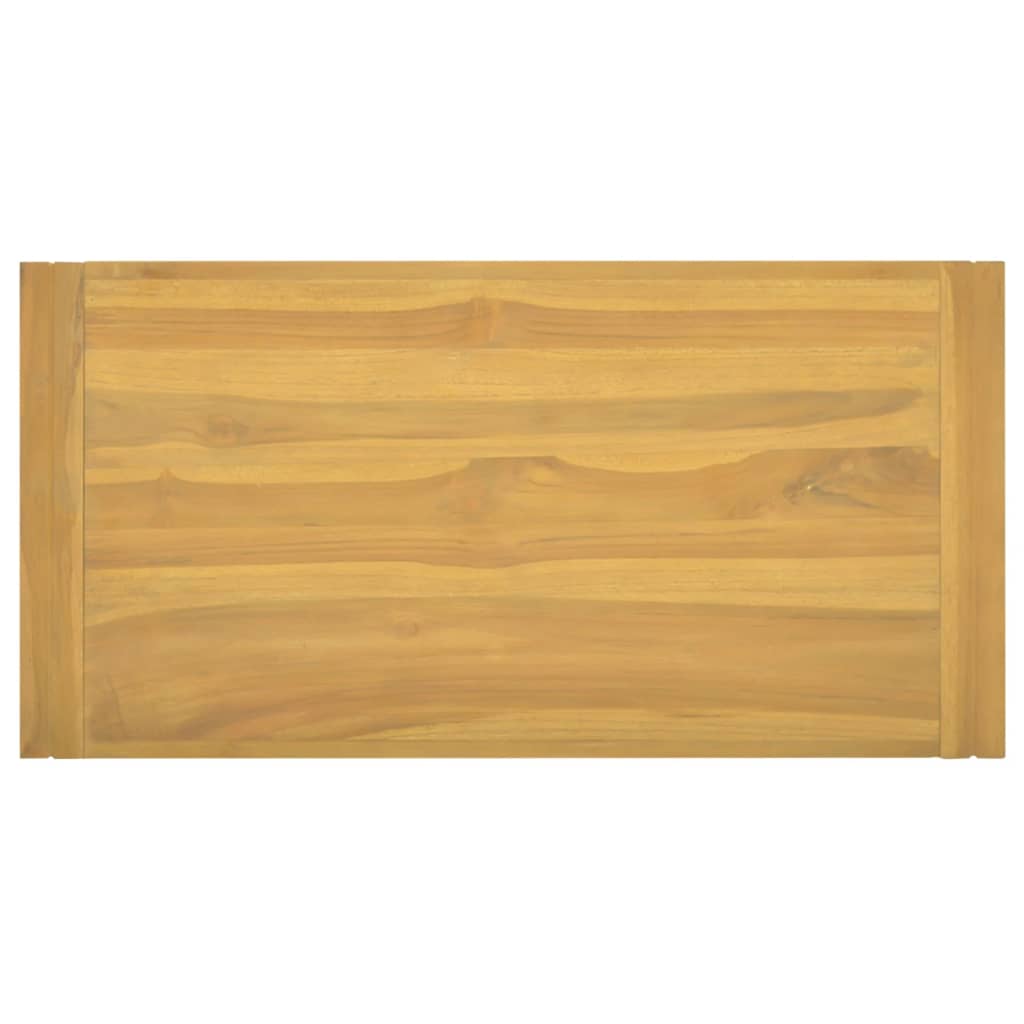 Seinäkiinnitettävä kylpyhuoneen kaappi Venogica 90x45x35cm (tiikki)