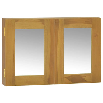 Peilikaappi 60x10x40 cm täysi tiikki