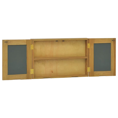 Peilikaappi 60x10x40 cm täysi tiikki