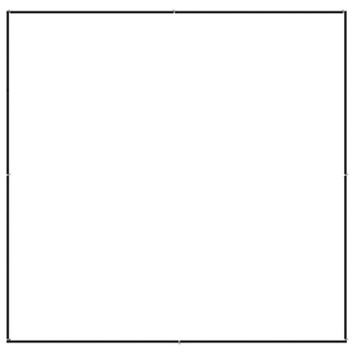 Koiranhäkki musta 4 m² teräs